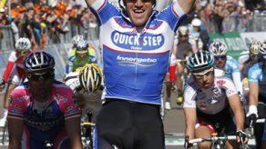 Belga Weylandt gana la tercera etapa del Giro de Italia