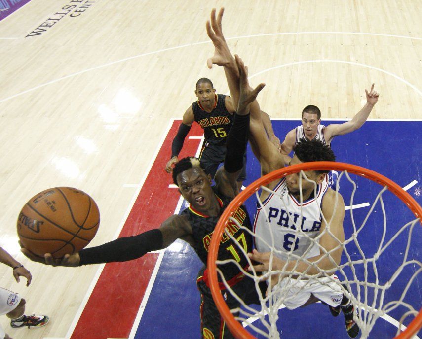 Hawks aplastan 124-86 a 76ers
