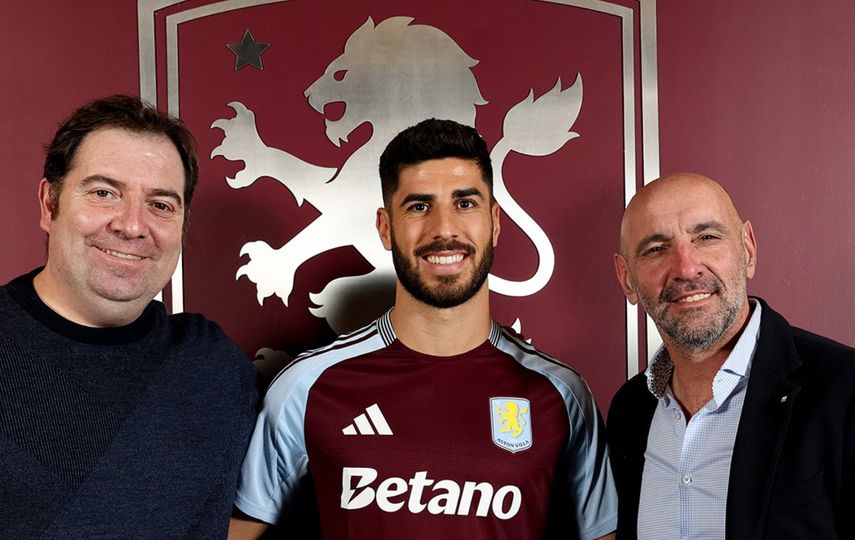 Marco Asensio es cedido por el PSG al Aston Villa