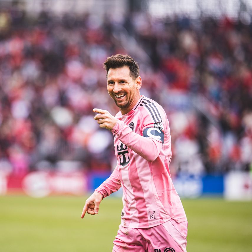 El Inter Miami gana por goleada con Lionel Messi inspirado