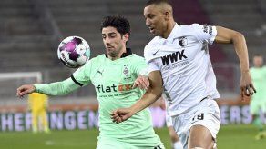 Continúa la crisis del Gladbach tras perder 3-1 en Augsburgo