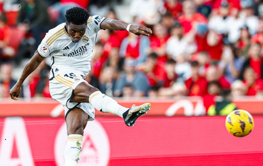 Real Madrid gana a un duro Mallorca