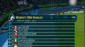Yvette Lewis es última en su heat y dice adiós a Río 2016
