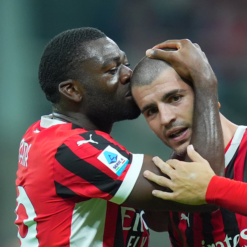 EL AC Milan goleó al Lecce en San Siro