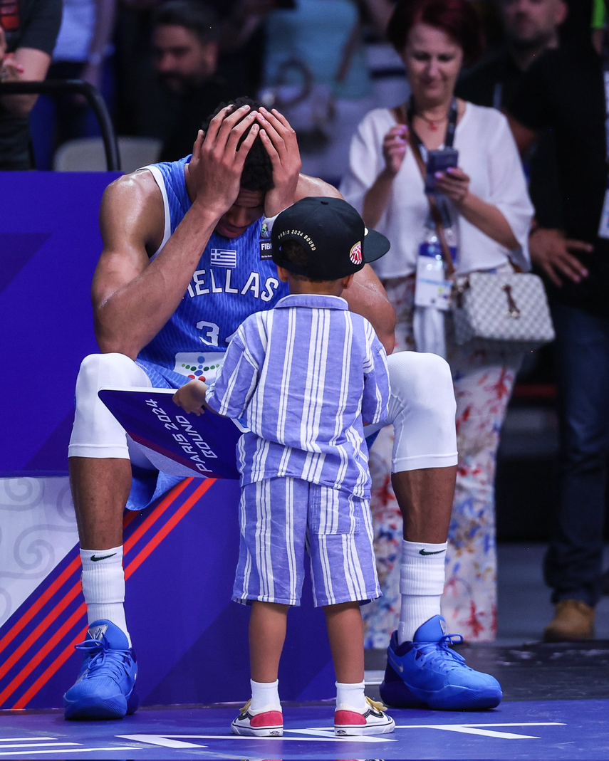 París 2024: Lágrimas de emoción para Giannis Antetokounmpo tras la clasificación