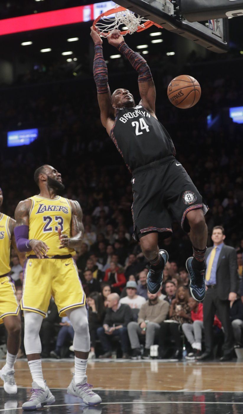 Nets resisten embestida de Lakers y suman 6 triunfos en fila