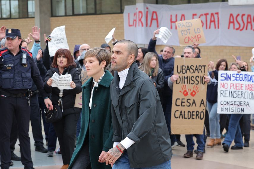 Dani Alves: Rechazados los recursos contra la libertad condicional