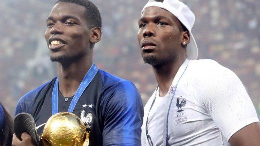 Paul Pogba y Mathias Pogba