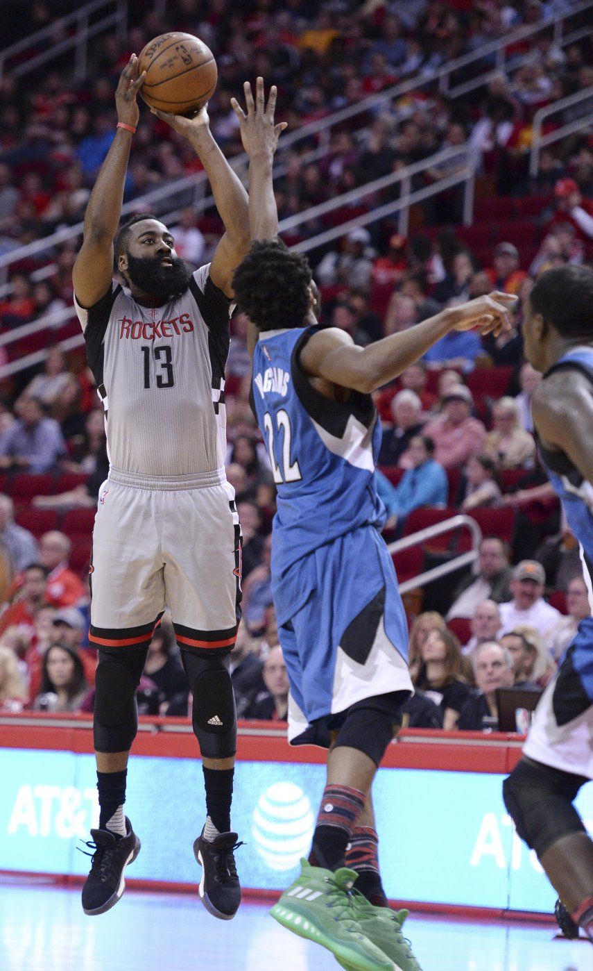 Harden guía a Rockets en triunfo sobre Minnesota por 142-130