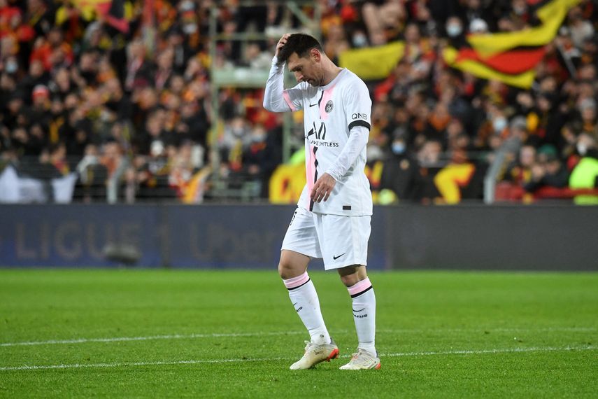 El PSG de Lionel Messi empata con el Lens en la Ligue 1