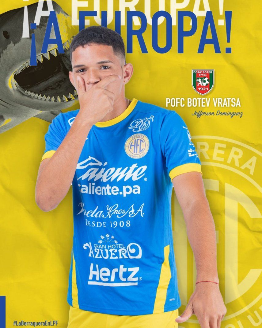 Jefferson Domínguez de Herrera FC llegará a Europa