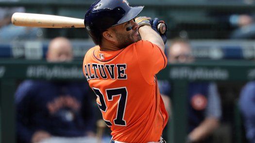 Altuve produce 3 con doble; Astros arrollan a Marineros