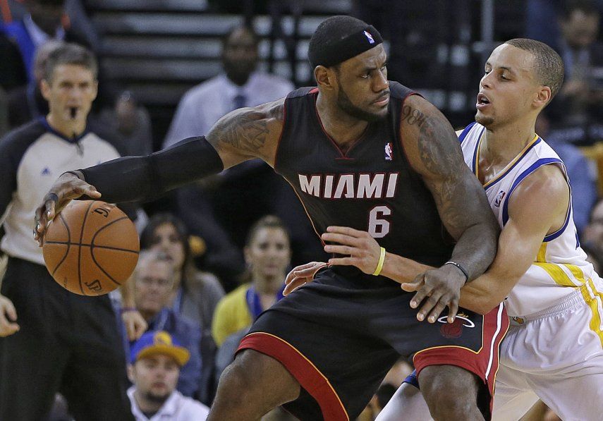 De Akron a la final de la NBA: LeBron vs. Curry