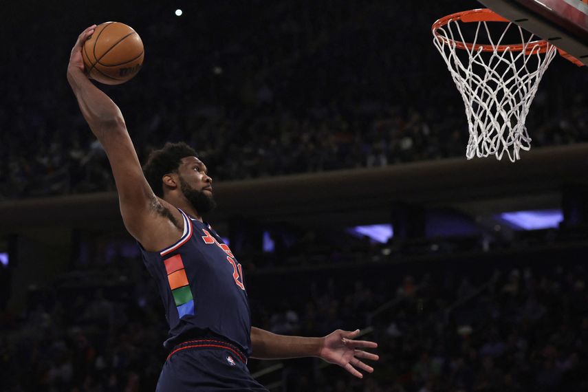 NBA: Joel Embiid con gran ofensiva ante los Chicago Bulls