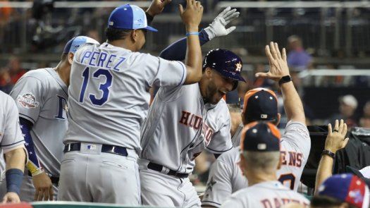 Liga Americana vence a la Nacional 8x6 con cinco jonrones en Juego de Estrellas