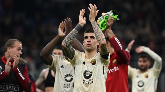 Europa League: La Roma sorprende al AC Milan en la ida de los 4tos de final