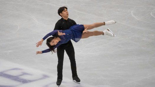 Los chinos Sui y Han, campeones del mundo de patinaje artístico en parejas