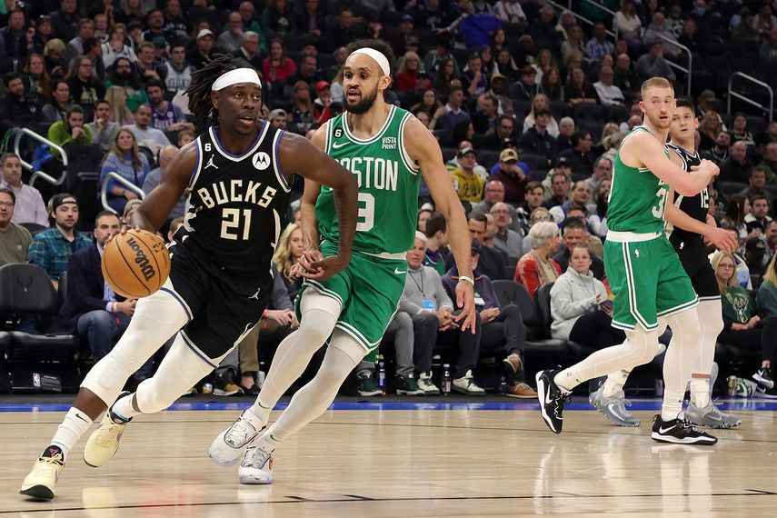NBA: Jrue Holiday lideró el triunfo de los Bucks ante Celtics
