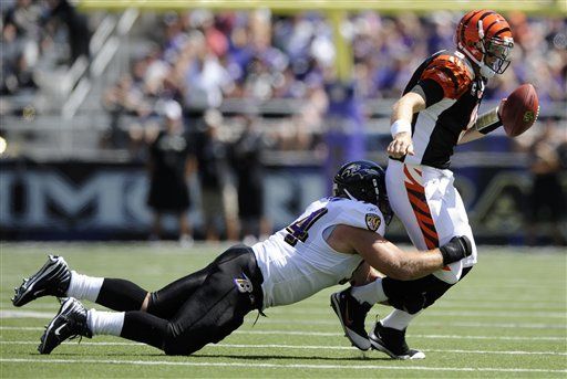 NFL: Ravens 17, Bengals 10; luce la defensa de Baltimore