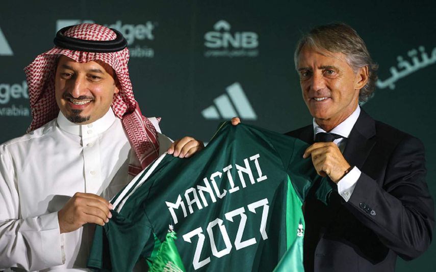 Roberto Mancini será el encargado de dirigir a Arabia Saudita&nbsp;