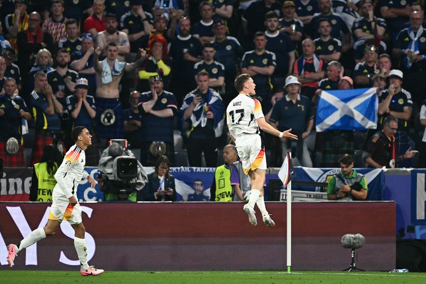 Eurocopa 2024: Alemania golea a Escocia en su estreno en el Allianz Arena