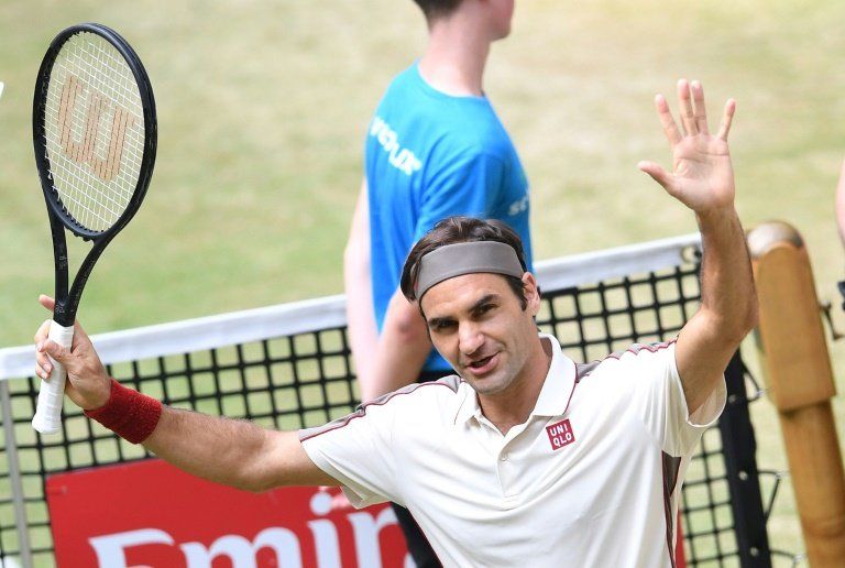 Federer buscará su décimo título en Halle en una final ante Goffin