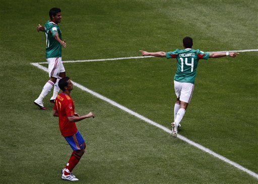México empata 1-1 con España en amistoso