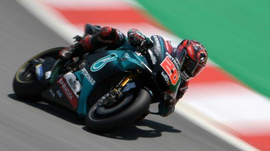 Quartararo consigue la pole en Montmeló, Márquez saldrá segundo