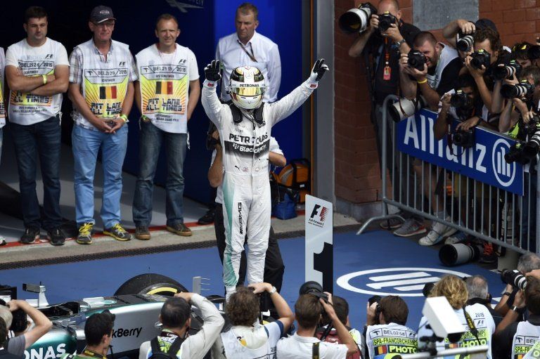 Lewis Hamilton gana el GP de Bélgica de Fórmula 1