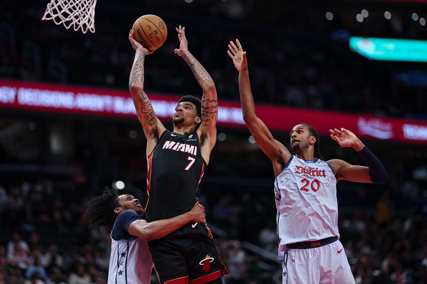 NBA: Heat supera a Wizards y suma quinta victoria consecutiva