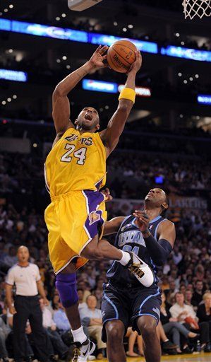 NBA: Lakers 119, Jazz 109; Bryant anota 26 puntos