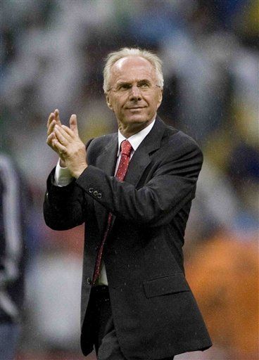 Mundial: Eriksson se pone manos a la obra con Costa de Marfil