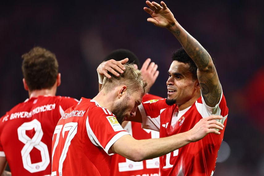 El Bayern Múnich goleó al Monchengladbach sin Harry Kane