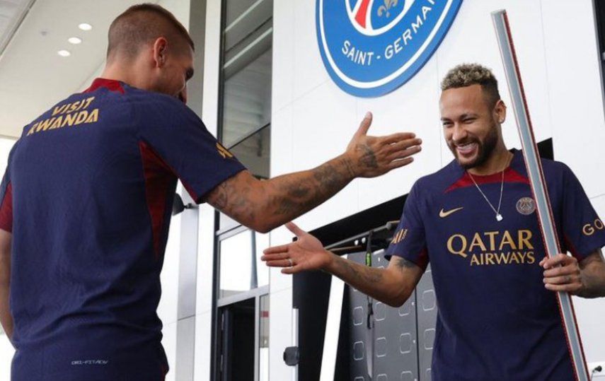 Neymar Jr. regresa a los entrenamientos con el PSG