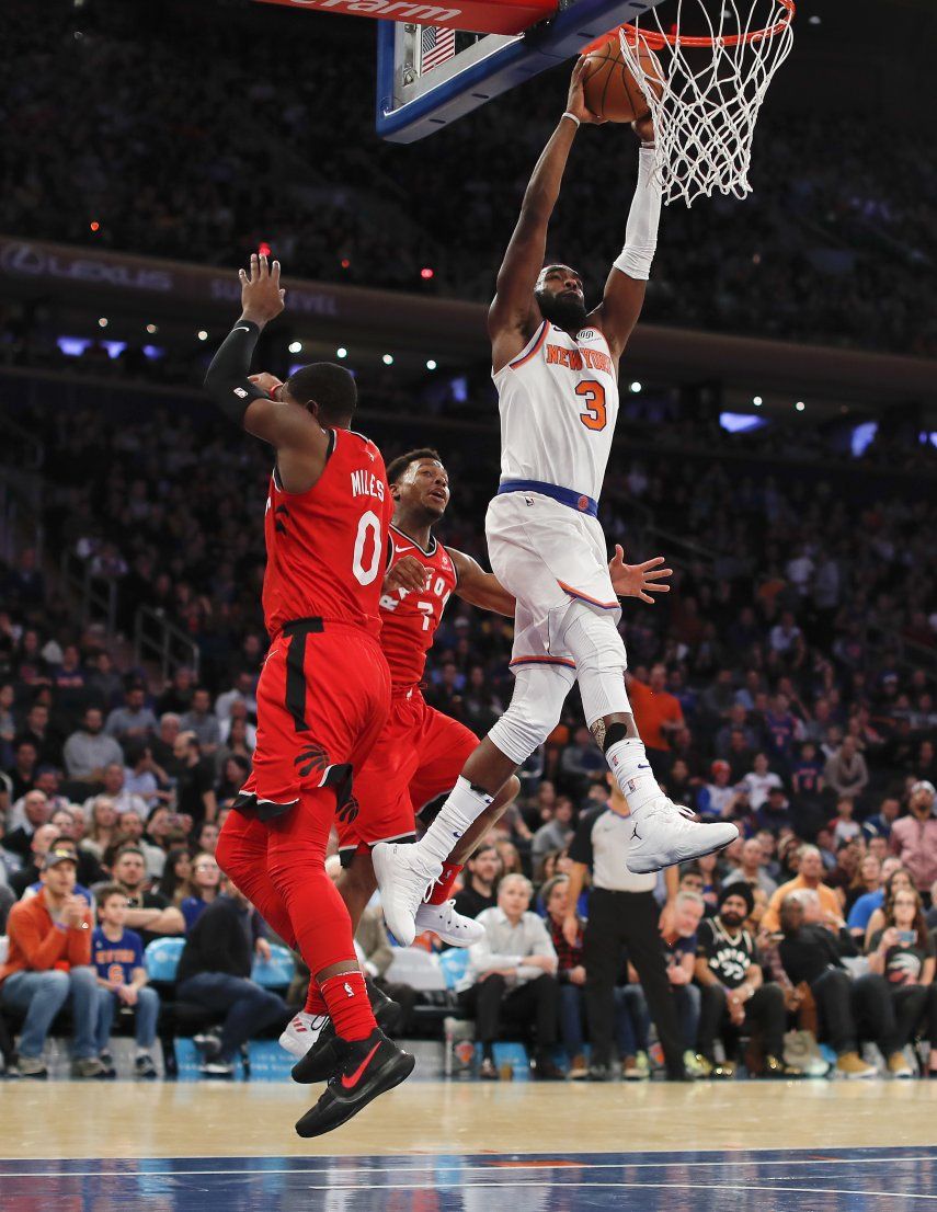 Hardaway brilla con 38 puntos; Knicks vencen a Raptors