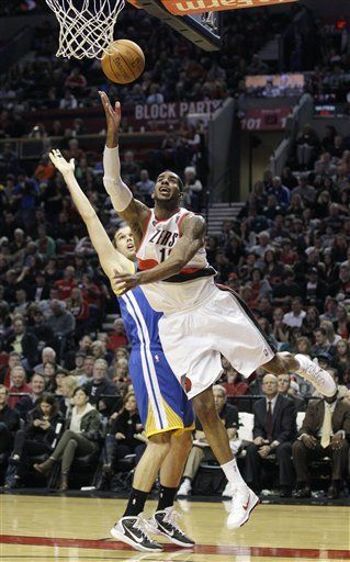 NBA: Trail Blazers 96, Warriors 95; Aldrige logra 17 puntos