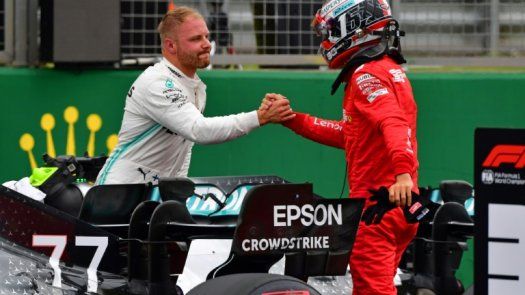 Bottas priva a su compañero Hamilton de lograr la pole en su casa