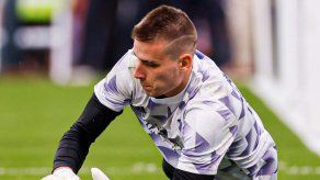 Real Madrid vs Barcelona: Andriy Lunin intenta hacer olvidar a Thibaut Courtois.&nbsp;