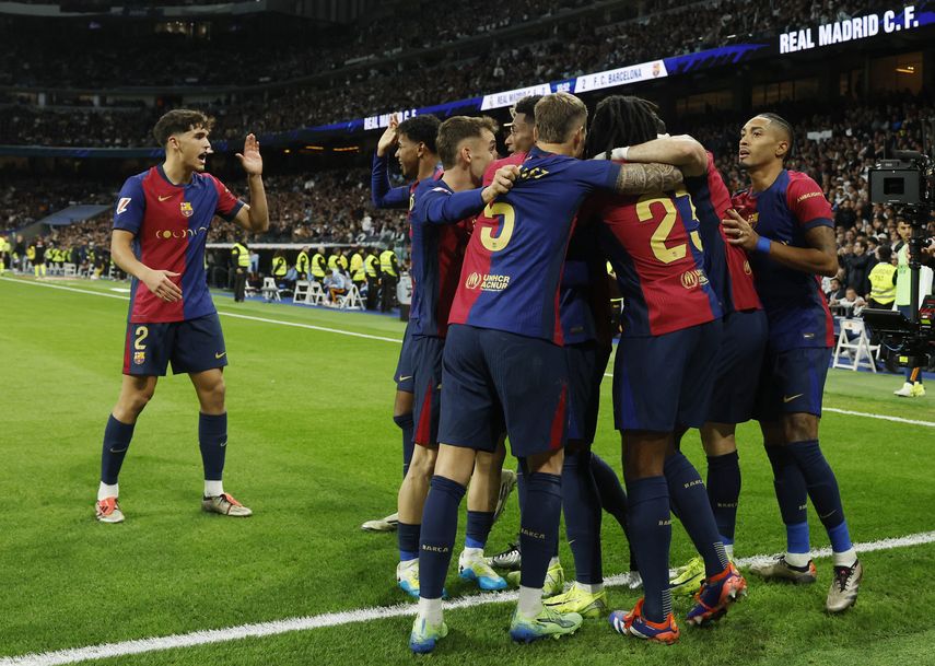 El FC Barcelona golea al Real Madrid en el Clásico de LaLiga