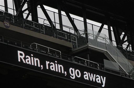Cerveceros-Mets, pospuesto para el miércoles por lluvia