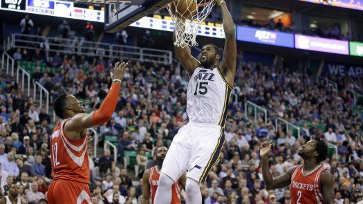 Hayward anota 28 y el Jazz vence a Rockets en prórroga