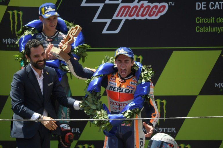 Marc Márquez gana el GP de Cataluña de MotoGP y es más líder