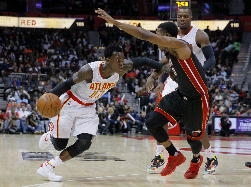 Deng guía a un Heat sin estrellas, en triunfo sobre Hawks