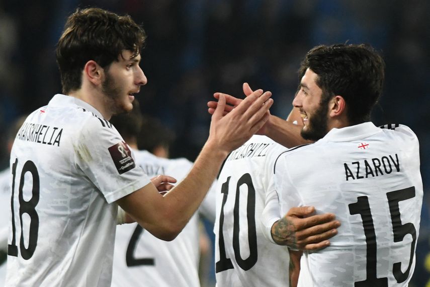 La Suecia de Ibahimovic cae en Georgia y cede a España el liderato de grupo B