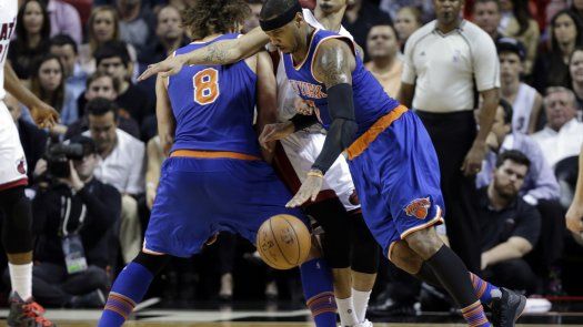 Knicks cortan cadena de 8 derrotas con triunfo sobre Heat