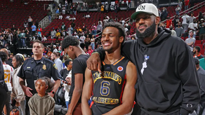 NBA: LeBron James habló sobre relación con su hijo Bronny en los entrenos
