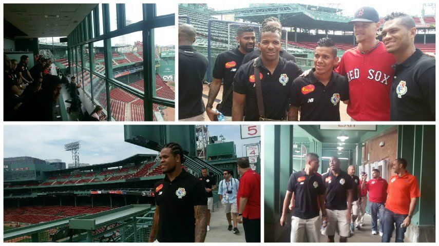 El Fenway Park fue visitado por la selección de Panamá