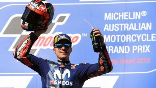 El español Maverick Viñales gana el Gran Premio de Australia de MotoGP