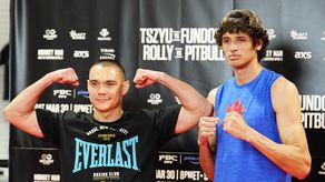 Tim Tszyu y Sebastián Fundora cumplieron en la báscula