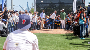 Estadio Roberto Mariano Bula fue inaugurado con la presencia de Mariano Rivera